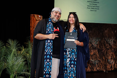 Photo from the TWoA Whirikoka 2023 Graduation (Gisborne), held at the War Memorial Theatre, Gisborne, East Coast, New Zealand on Wednesday 5 April, 2023. Photo by Mike Walen / KeyImagery Photography. Copyright: © Te Wānanga o Aotearoa.