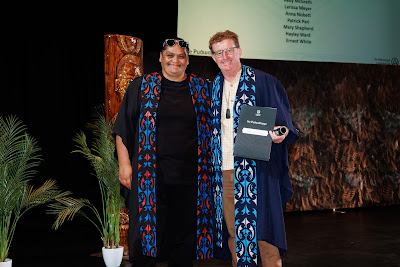 Photo from the TWoA Whirikoka 2023 Graduation (Gisborne), held at the War Memorial Theatre, Gisborne, East Coast, New Zealand on Wednesday 5 April, 2023. Photo by Mike Walen / KeyImagery Photography. Copyright: © Te Wānanga o Aotearoa.