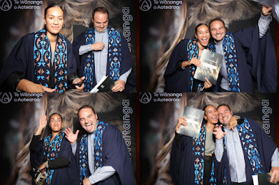 Photo from the TWoA Te Tai Tokerau (Kaikohe) 2025 Graduation held at the War Memorial Hall in Kaikohe, Northland, New Zealand on Tuesday, 15 April, 2025. Photo by InstaBooth / KeyImagery Photography. Copyright: © 2025 Te Wānanga o Aotearoa.