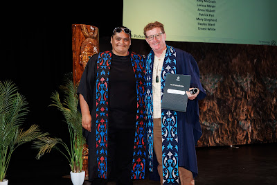 Photo from the TWoA Whirikoka 2023 Graduation (Gisborne), held at the War Memorial Theatre, Gisborne, East Coast, New Zealand on Wednesday 5 April, 2023. Photo by Mike Walen / KeyImagery Photography. Copyright: © Te Wānanga o Aotearoa.