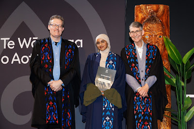 Photo from Ceremony 4 of the TWoA Tāmaki Makaurau 2025 Graduations (May 2025) held at the Mangere Arts Centre in Auckland, New Zealand on Tuesday, 27 May, 2025. Photo by Mike Walen / KeyImagery Photography. Copyright: © 2025 Te Wānanga o Aotearoa.