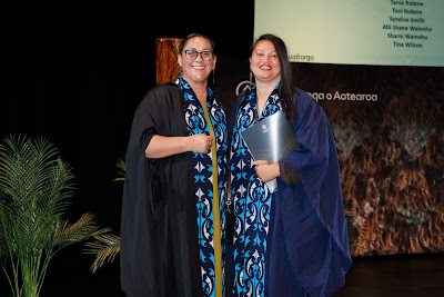 Photo from the TWoA Whirikoka 2023 Graduation (Gisborne), held at the War Memorial Theatre, Gisborne, East Coast, New Zealand on Wednesday 5 April, 2023. Photo by Mike Walen / KeyImagery Photography. Copyright: © Te Wānanga o Aotearoa.
