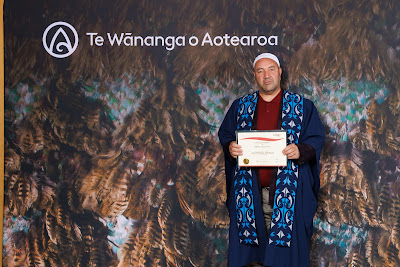 Photo from the TWoA Tāmaki Makaurau 2023 November Graduations (Ceremony 2 @ 6pm), held at the Due Drop Events Centre, Manukau, Auckland, New Zealand on Tuesday, 28 November, 2023. Photo: Mike Walen / KeyImagery Photography. Copyright: © Te Wānanga o Aotearoa.
