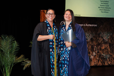 Photo from the TWoA Whirikoka 2023 Graduation (Gisborne), held at the War Memorial Theatre, Gisborne, East Coast, New Zealand on Wednesday 5 April, 2023. Photo by Mike Walen / KeyImagery Photography. Copyright: © Te Wānanga o Aotearoa.