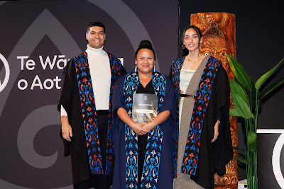 Photo from Ceremony 2 of the TWoA Tāmaki Makaurau 2025 Graduations (May 2025) held at the Mangere Arts Centre in Auckland, New Zealand on Monday, 26 May, 2025. Photo by Mike Walen / KeyImagery Photography. Copyright: © 2025 Te Wānanga o Aotearoa.