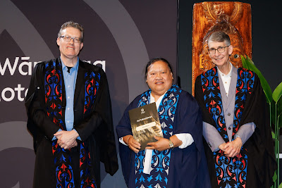 Photo from Ceremony 4 of the TWoA Tāmaki Makaurau 2025 Graduations (May 2025) held at the Mangere Arts Centre in Auckland, New Zealand on Tuesday, 27 May, 2025. Photo by Mike Walen / KeyImagery Photography. Copyright: © 2025 Te Wānanga o Aotearoa.