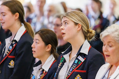 Photo from the Waikato Diocesan Founders Day Chapel Service at Waikato Diocesan School for Girls, Hamilton, New Zealand. Taken: Friday, 28 October, 2022. Photography: Mike Walen / KeyImagery Photography. Copyright: © Waikato Diocesan School for Girls.