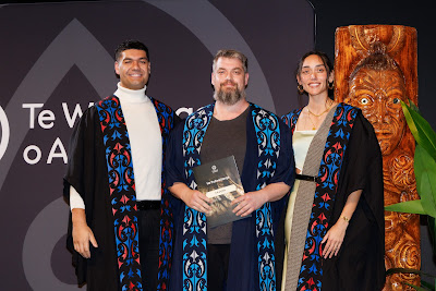 Photo from Ceremony 2 of the TWoA Tāmaki Makaurau 2025 Graduations (May 2025) held at the Mangere Arts Centre in Auckland, New Zealand on Monday, 26 May, 2025. Photo by Mike Walen / KeyImagery Photography. Copyright: © 2025 Te Wānanga o Aotearoa.
