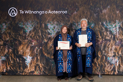 Photo from the TWoA Tāmaki Makaurau 2023 November Graduations (Ceremony 2 @ 6pm), held at the Due Drop Events Centre, Manukau, Auckland, New Zealand on Tuesday, 28 November, 2023. Photo: Mike Walen / KeyImagery Photography. Copyright: © Te Wānanga o Aotearoa.