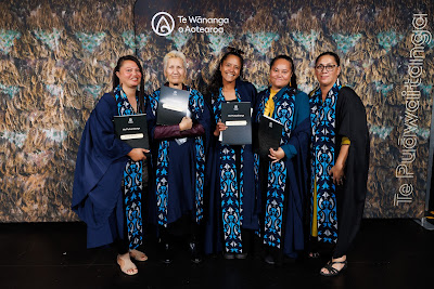 Photo from the TWoA Whirikoka 2023 Graduation (Gisborne), held at the War Memorial Theatre, Gisborne, East Coast, New Zealand on Wednesday 5 April, 2023. Photo by Mike Walen / KeyImagery Photography. Copyright: © Te Wānanga o Aotearoa.