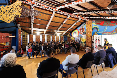Photo from the Te Wiki o Maanaki Community Powhiri event held at Kirikiriroa Marae in Hamilton, Waikato, New Zealand. Taken: Saturday, 10 September 2022. Photography: Mike Walen / KeyImagery Photography. Copyright: © Hamilton City Council.
