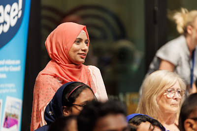 Photo from the HCC NZ Citizenship Ceremony (Afternoon) held in The Atrium, Wintec/Te Pukenga, Hamilton, Waikato, New Zealand at 3:30pm on Monday, 12 February, 2024. Photo: Mike Walen / KeyImagery Photography. Copyright: © Hamilton City Council.