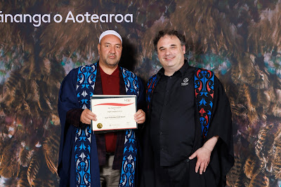 Photo from the TWoA Tāmaki Makaurau 2023 November Graduations (Ceremony 2 @ 6pm), held at the Due Drop Events Centre, Manukau, Auckland, New Zealand on Tuesday, 28 November, 2023. Photo: Mike Walen / KeyImagery Photography. Copyright: © Te Wānanga o Aotearoa.
