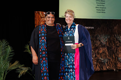 Photo from the TWoA Whirikoka 2023 Graduation (Gisborne), held at the War Memorial Theatre, Gisborne, East Coast, New Zealand on Wednesday 5 April, 2023. Photo by Mike Walen / KeyImagery Photography. Copyright: © Te Wānanga o Aotearoa.