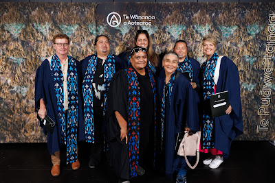 Photo from the TWoA Whirikoka 2023 Graduation (Gisborne), held at the War Memorial Theatre, Gisborne, East Coast, New Zealand on Wednesday 5 April, 2023. Photo by Mike Walen / KeyImagery Photography. Copyright: © Te Wānanga o Aotearoa.