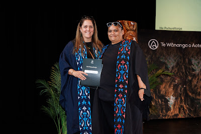 Photo from the TWoA Whirikoka 2023 Graduation (Gisborne), held at the War Memorial Theatre, Gisborne, East Coast, New Zealand on Wednesday 5 April, 2023. Photo by Mike Walen / KeyImagery Photography. Copyright: © Te Wānanga o Aotearoa.