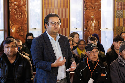 Photo from the Te Wiki o Maanaki Community Powhiri event held at Kirikiriroa Marae in Hamilton, Waikato, New Zealand. Taken: Saturday, 10 September 2022. Photography: Mike Walen / KeyImagery Photography. Copyright: © Hamilton City Council.