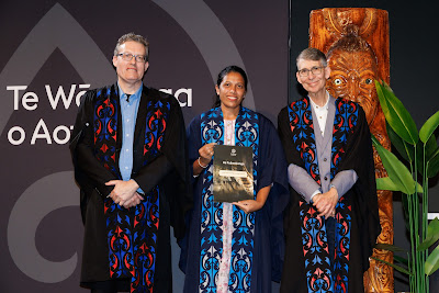 Photo from Ceremony 4 of the TWoA Tāmaki Makaurau 2025 Graduations (May 2025) held at the Mangere Arts Centre in Auckland, New Zealand on Tuesday, 27 May, 2025. Photo by Mike Walen / KeyImagery Photography. Copyright: © 2025 Te Wānanga o Aotearoa.