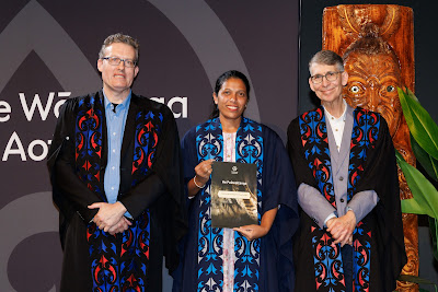 Photo from Ceremony 4 of the TWoA Tāmaki Makaurau 2025 Graduations (May 2025) held at the Mangere Arts Centre in Auckland, New Zealand on Tuesday, 27 May, 2025. Photo by Mike Walen / KeyImagery Photography. Copyright: © 2025 Te Wānanga o Aotearoa.