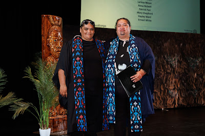 Photo from the TWoA Whirikoka 2023 Graduation (Gisborne), held at the War Memorial Theatre, Gisborne, East Coast, New Zealand on Wednesday 5 April, 2023. Photo by Mike Walen / KeyImagery Photography. Copyright: © Te Wānanga o Aotearoa.