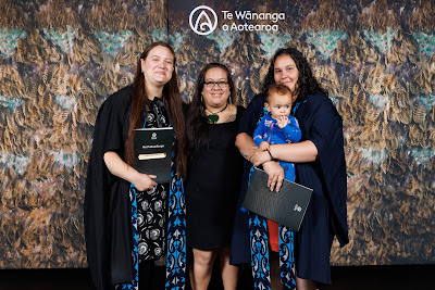 Photo from the TWoA Whirikoka 2023 Graduation (Gisborne), held at the War Memorial Theatre, Gisborne, East Coast, New Zealand on Wednesday 5 April, 2023. Photo by Mike Walen / KeyImagery Photography. Copyright: © Te Wānanga o Aotearoa.