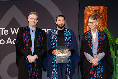 Photo from Ceremony 4 of the TWoA Tāmaki Makaurau 2025 Graduations (May 2025) held at the Mangere Arts Centre in Auckland, New Zealand on Tuesday, 27 May, 2025. Photo by Mike Walen / KeyImagery Photography. Copyright: © 2025 Te Wānanga o Aotearoa.