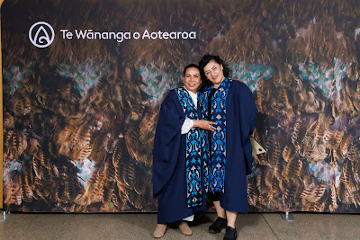 Photo from the TWoA Tāmaki Makaurau 2023 November Graduations (Ceremony 2 @ 6pm), held at the Due Drop Events Centre, Manukau, Auckland, New Zealand on Tuesday, 28 November, 2023. Photo: Mike Walen / KeyImagery Photography. Copyright: © Te Wānanga o Aotearoa.