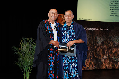 Photo from the TWoA Whirikoka 2023 Graduation (Gisborne), held at the War Memorial Theatre, Gisborne, East Coast, New Zealand on Wednesday 5 April, 2023. Photo by Mike Walen / KeyImagery Photography. Copyright: © Te Wānanga o Aotearoa.