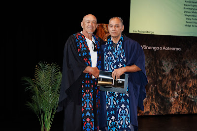 Photo from the TWoA Whirikoka 2023 Graduation (Gisborne), held at the War Memorial Theatre, Gisborne, East Coast, New Zealand on Wednesday 5 April, 2023. Photo by Mike Walen / KeyImagery Photography. Copyright: © Te Wānanga o Aotearoa.