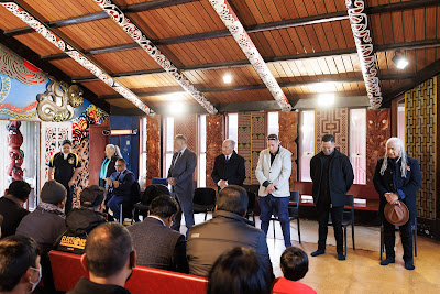Photo from the Te Wiki o Maanaki Community Powhiri event held at Kirikiriroa Marae in Hamilton, Waikato, New Zealand. Taken: Saturday, 10 September 2022. Photography: Mike Walen / KeyImagery Photography. Copyright: © Hamilton City Council.