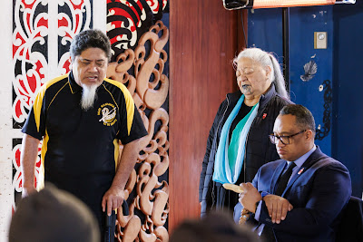 Photo from the Te Wiki o Maanaki Community Powhiri event held at Kirikiriroa Marae in Hamilton, Waikato, New Zealand. Taken: Saturday, 10 September 2022. Photography: Mike Walen / KeyImagery Photography. Copyright: © Hamilton City Council.