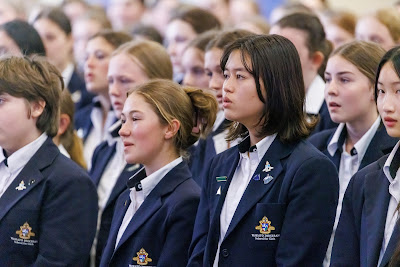 Photo from the Waikato Diocesan Founders Day Chapel Service at Waikato Diocesan School for Girls, Hamilton, New Zealand. Taken: Friday, 28 October, 2022. Photography: Mike Walen / KeyImagery Photography. Copyright: © Waikato Diocesan School for Girls.