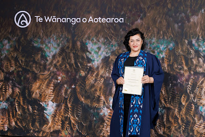 Photo from the TWoA Tāmaki Makaurau 2023 November Graduations (Ceremony 2 @ 6pm), held at the Due Drop Events Centre, Manukau, Auckland, New Zealand on Tuesday, 28 November, 2023. Photo: Mike Walen / KeyImagery Photography. Copyright: © Te Wānanga o Aotearoa.