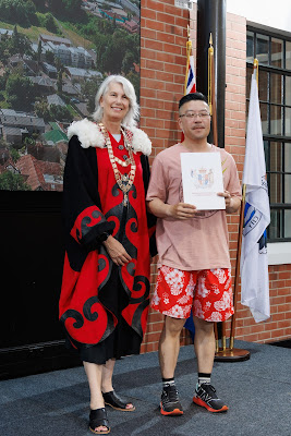 Photo from the HCC NZ Citizenship Ceremony (Afternoon) held in The Atrium, Wintec/Te Pukenga, Hamilton, Waikato, New Zealand at 3:30pm on Monday, 12 February, 2024. Photo: Mike Walen / KeyImagery Photography. Copyright: © Hamilton City Council.