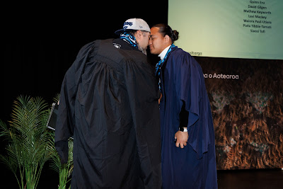 Photo from the TWoA Whirikoka 2023 Graduation (Gisborne), held at the War Memorial Theatre, Gisborne, East Coast, New Zealand on Wednesday 5 April, 2023. Photo by Mike Walen / KeyImagery Photography. Copyright: © Te Wānanga o Aotearoa.