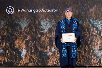 Photo from the TWoA Tāmaki Makaurau 2023 November Graduations (Ceremony 2 @ 6pm), held at the Due Drop Events Centre, Manukau, Auckland, New Zealand on Tuesday, 28 November, 2023. Photo: Mike Walen / KeyImagery Photography. Copyright: © Te Wānanga o Aotearoa.