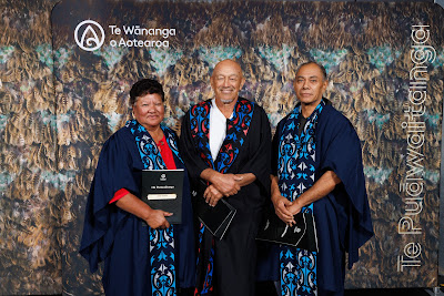 Photo from the TWoA Whirikoka 2023 Graduation (Gisborne), held at the War Memorial Theatre, Gisborne, East Coast, New Zealand on Wednesday 5 April, 2023. Photo by Mike Walen / KeyImagery Photography. Copyright: © Te Wānanga o Aotearoa.