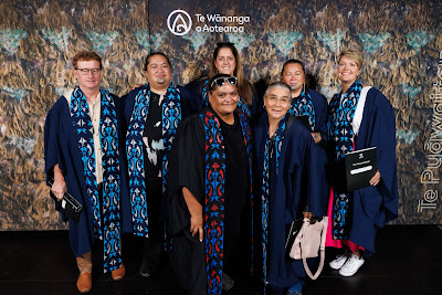 Photo from the TWoA Whirikoka 2023 Graduation (Gisborne), held at the War Memorial Theatre, Gisborne, East Coast, New Zealand on Wednesday 5 April, 2023. Photo by Mike Walen / KeyImagery Photography. Copyright: © Te Wānanga o Aotearoa.