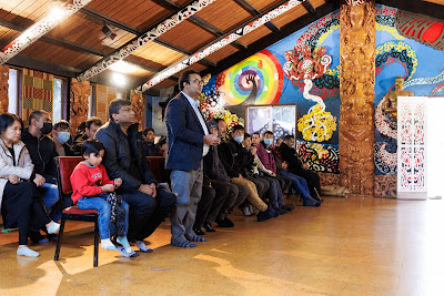 Photo from the Te Wiki o Maanaki Community Powhiri event held at Kirikiriroa Marae in Hamilton, Waikato, New Zealand. Taken: Saturday, 10 September 2022. Photography: Mike Walen / KeyImagery Photography. Copyright: © Hamilton City Council.