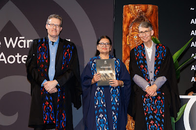 Photo from Ceremony 4 of the TWoA Tāmaki Makaurau 2025 Graduations (May 2025) held at the Mangere Arts Centre in Auckland, New Zealand on Tuesday, 27 May, 2025. Photo by Mike Walen / KeyImagery Photography. Copyright: © 2025 Te Wānanga o Aotearoa.