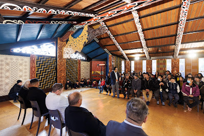 Photo from the Te Wiki o Maanaki Community Powhiri event held at Kirikiriroa Marae in Hamilton, Waikato, New Zealand. Taken: Saturday, 10 September 2022. Photography: Mike Walen / KeyImagery Photography. Copyright: © Hamilton City Council.