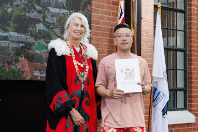 Photo from the HCC NZ Citizenship Ceremony (Afternoon) held in The Atrium, Wintec/Te Pukenga, Hamilton, Waikato, New Zealand at 3:30pm on Monday, 12 February, 2024. Photo: Mike Walen / KeyImagery Photography. Copyright: © Hamilton City Council.