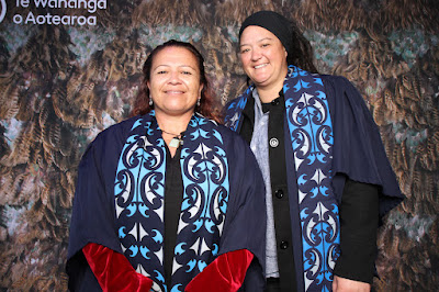Booth photo from the TWoA Whirikoka 2023 Graduation (Gisborne), held at the War Memorial Theatre, Gisborne, East Coast, New Zealand on Wednesday 5 April, 2023. Photo: InstaBooth by KeyImagery Photography. Copyright: © Te Wānanga o Aotearoa.