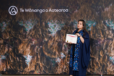 Photo from the TWoA Tāmaki Makaurau 2023 November Graduations (Ceremony 2 @ 6pm), held at the Due Drop Events Centre, Manukau, Auckland, New Zealand on Tuesday, 28 November, 2023. Photo: Mike Walen / KeyImagery Photography. Copyright: © Te Wānanga o Aotearoa.