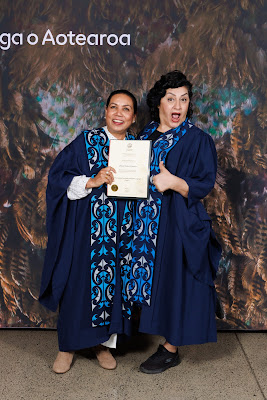 Photo from the TWoA Tāmaki Makaurau 2023 November Graduations (Ceremony 2 @ 6pm), held at the Due Drop Events Centre, Manukau, Auckland, New Zealand on Tuesday, 28 November, 2023. Photo: Mike Walen / KeyImagery Photography. Copyright: © Te Wānanga o Aotearoa.