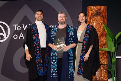 Photo from Ceremony 2 of the TWoA Tāmaki Makaurau 2025 Graduations (May 2025) held at the Mangere Arts Centre in Auckland, New Zealand on Monday, 26 May, 2025. Photo by Mike Walen / KeyImagery Photography. Copyright: © 2025 Te Wānanga o Aotearoa.
