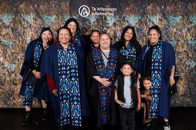 Photo from the TWoA Whirikoka 2023 Graduation (Gisborne), held at the War Memorial Theatre, Gisborne, East Coast, New Zealand on Wednesday 5 April, 2023. Photo by Mike Walen / KeyImagery Photography. Copyright: © Te Wānanga o Aotearoa.