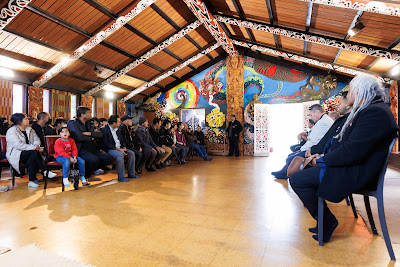 Photo from the Te Wiki o Maanaki Community Powhiri event held at Kirikiriroa Marae in Hamilton, Waikato, New Zealand. Taken: Saturday, 10 September 2022. Photography: Mike Walen / KeyImagery Photography. Copyright: © Hamilton City Council.