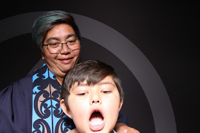 Booth photo from the TWoA Tainui 2019 Graduations (Ceremony 2),  held at Hamilton Boys' High School, Hamilton, New Zealand. Taken: Wednesday 17 April 2019. Photo: InstaBooth / KeyImagery Photography. Copyright: © Te Wānanga o Aotearoa.