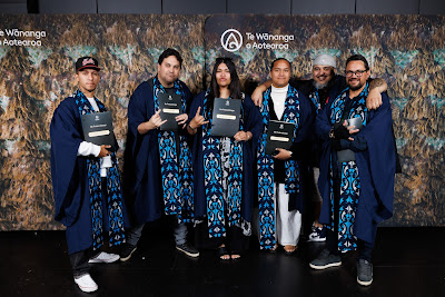 Photo from the TWoA Whirikoka 2023 Graduation (Gisborne), held at the War Memorial Theatre, Gisborne, East Coast, New Zealand on Wednesday 5 April, 2023. Photo by Mike Walen / KeyImagery Photography. Copyright: © Te Wānanga o Aotearoa.